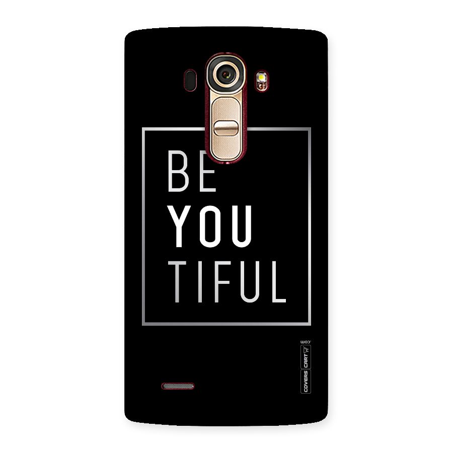 Be You Beautiful Back Case for LG G4