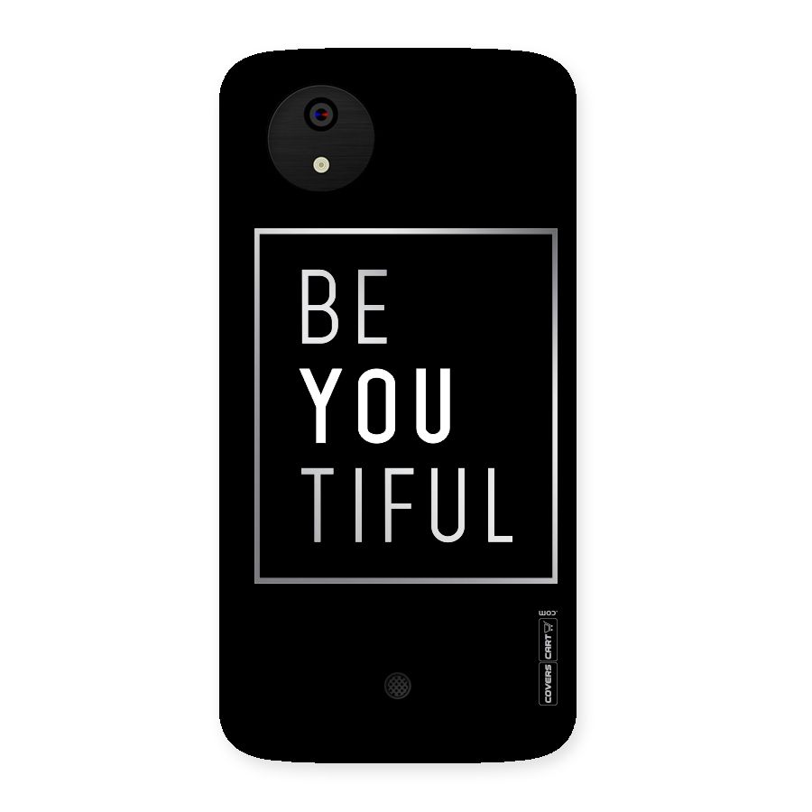 Be You Beautiful Back Case for Micromax Canvas A1