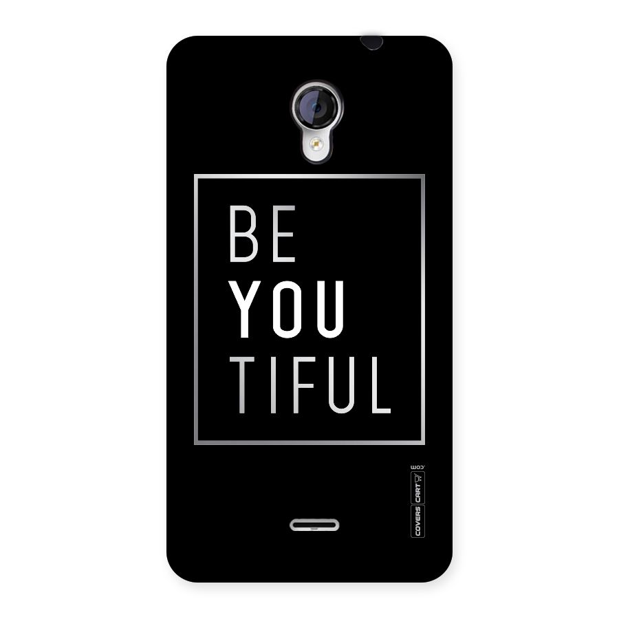 Be You Beautiful Back Case for Micromax Unite 2 A106