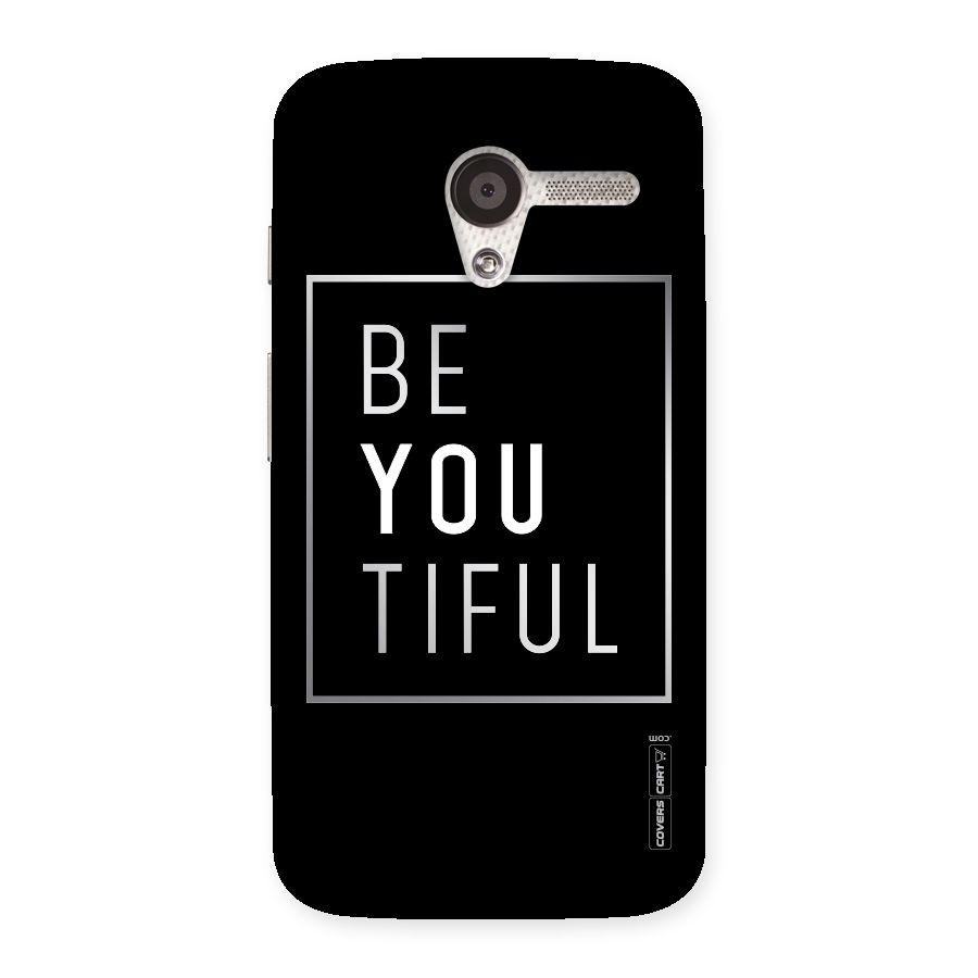Be You Beautiful Back Case for Moto X