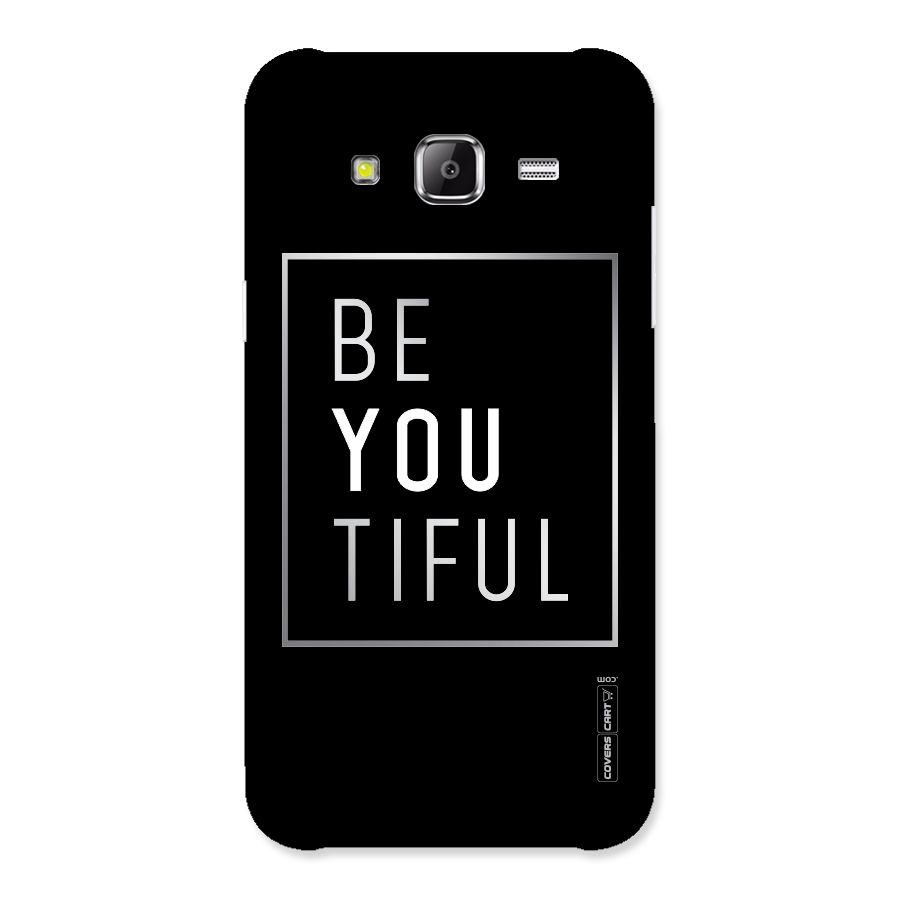 Be You Beautiful Back Case for Samsung Galaxy J5