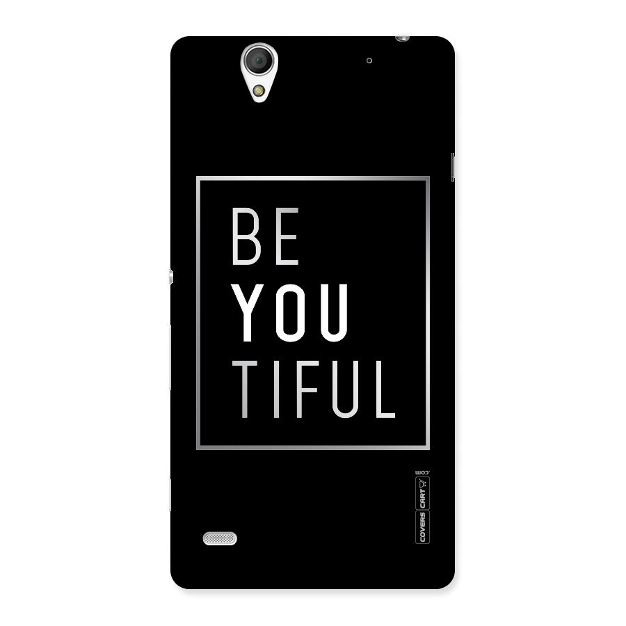 Be You Beautiful Back Case for Sony Xperia C4