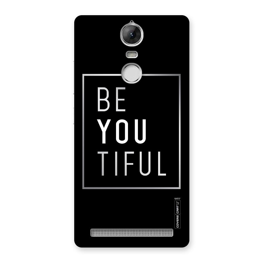 Be You Beautiful Back Case for Vibe K5 Note