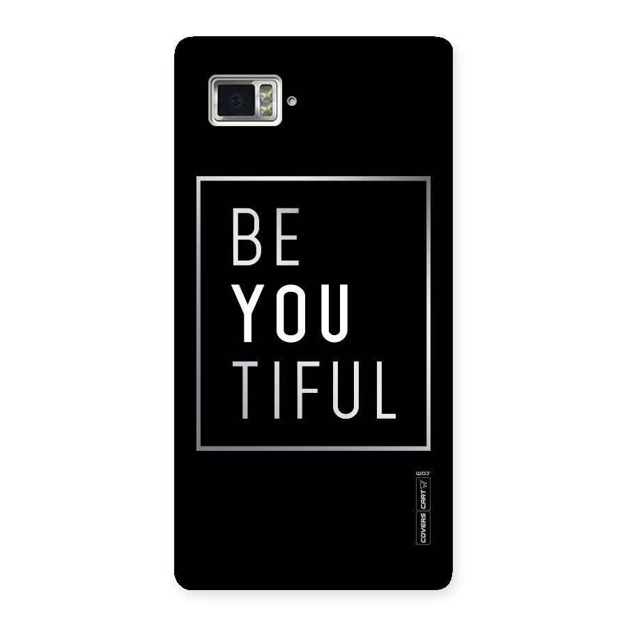 Be You Beautiful Back Case for Vibe Z2 Pro K920