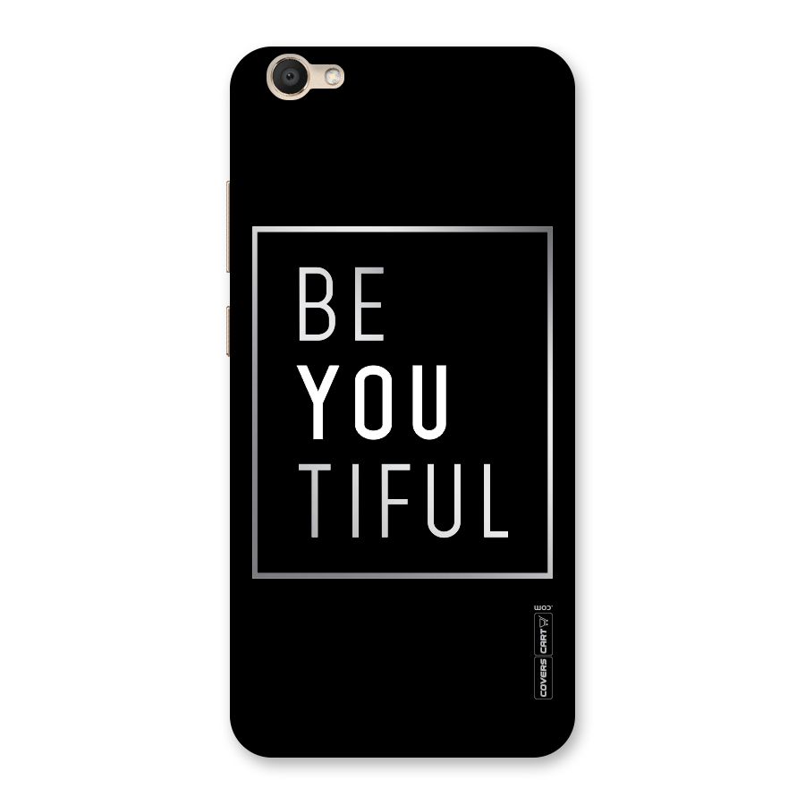 Be You Beautiful Back Case for Vivo V5