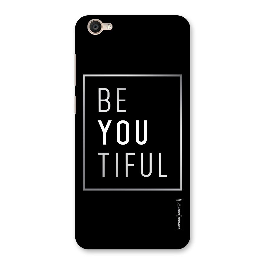 Be You Beautiful Back Case for Vivo Y55L
