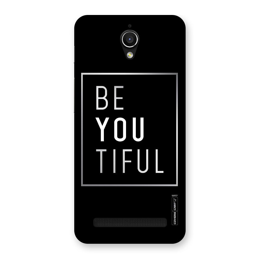 Be You Beautiful Back Case for Zenfone Go