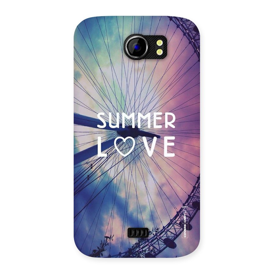 Beach Dreams Back Case for Micromax Canvas 2 A110
