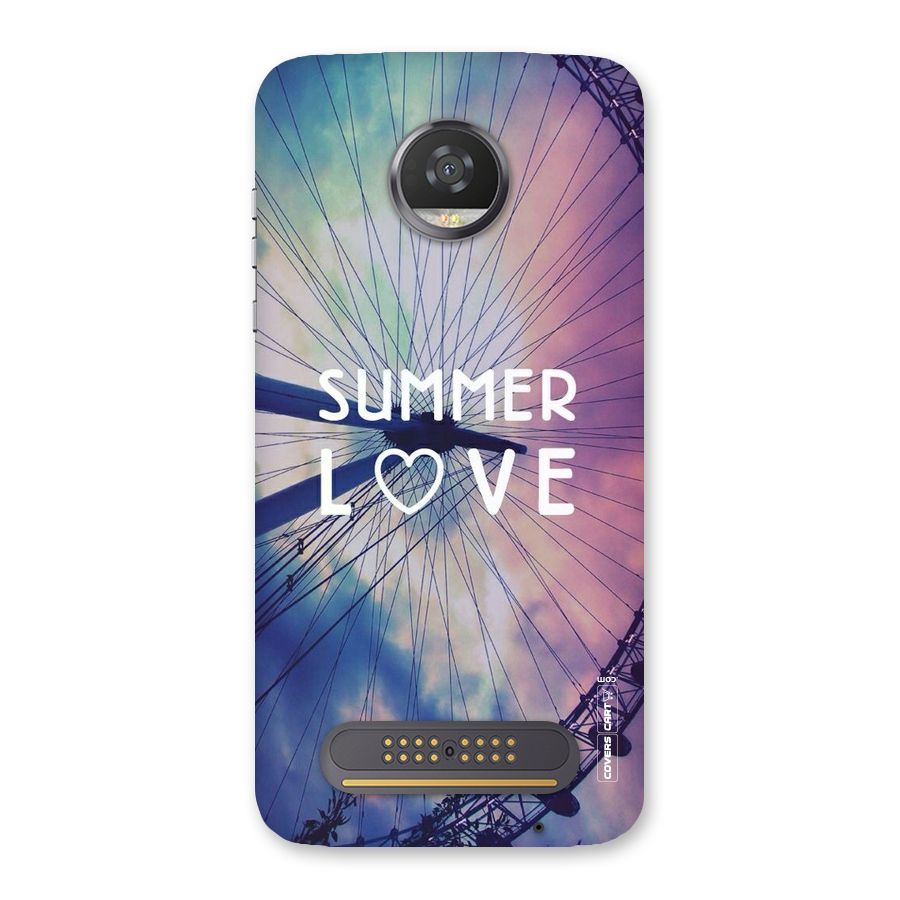 Beach Dreams Back Case for Moto Z2 Play