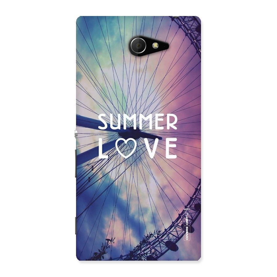 Beach Dreams Back Case for Sony Xperia M2