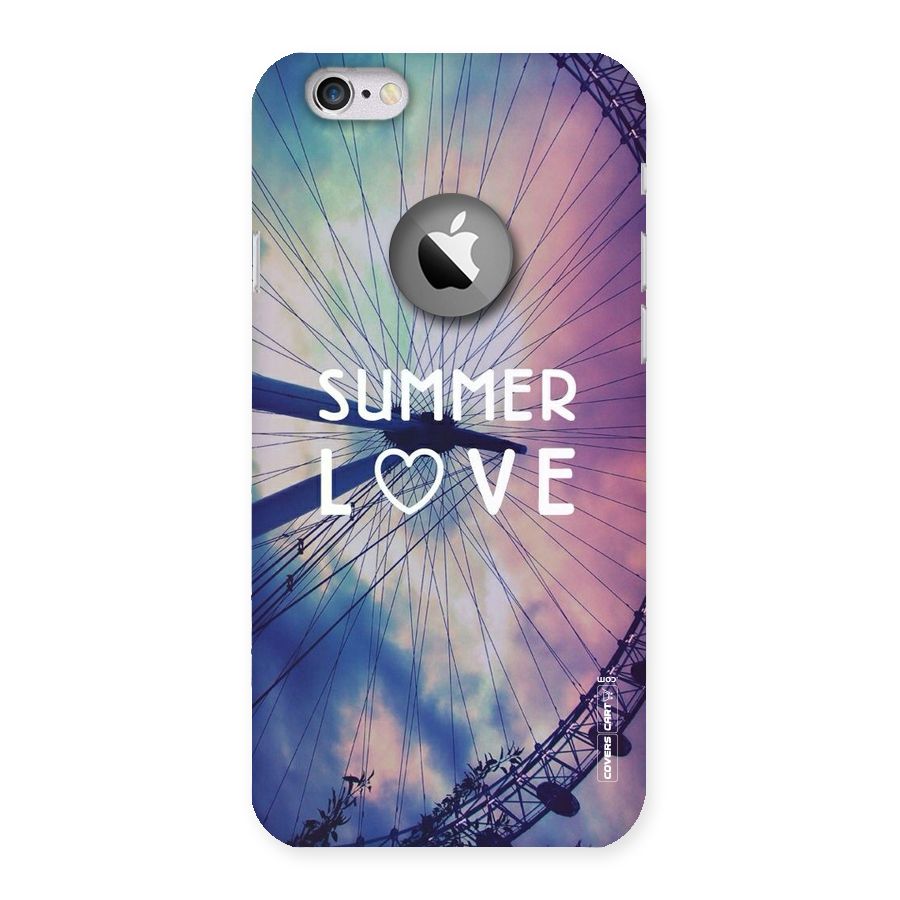 Beach Dreams Back Case for iPhone 6 Logo Cut