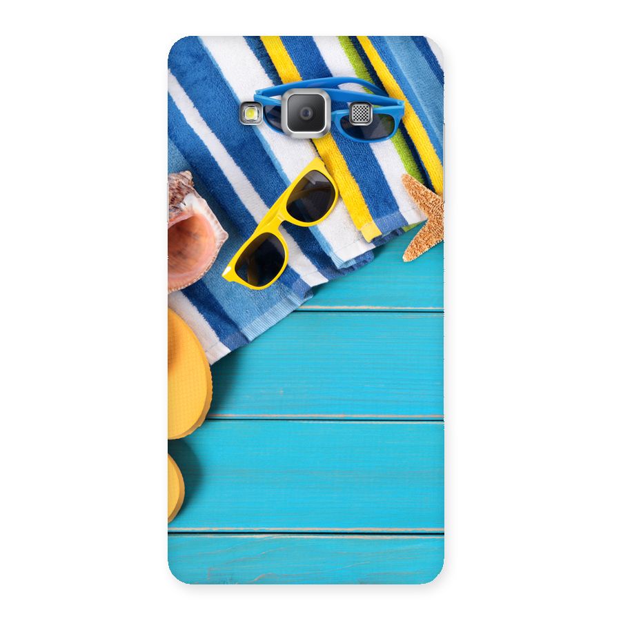 Beach Ready Back Case for Galaxy A7