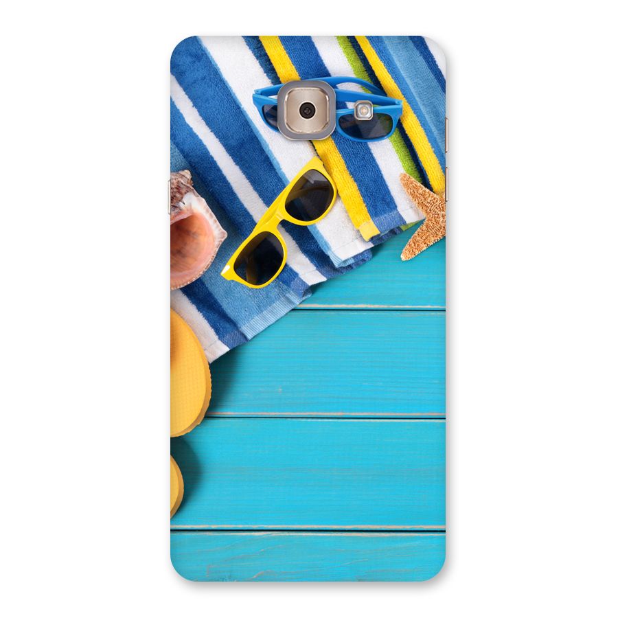 Beach Ready Back Case for Galaxy J7 Max