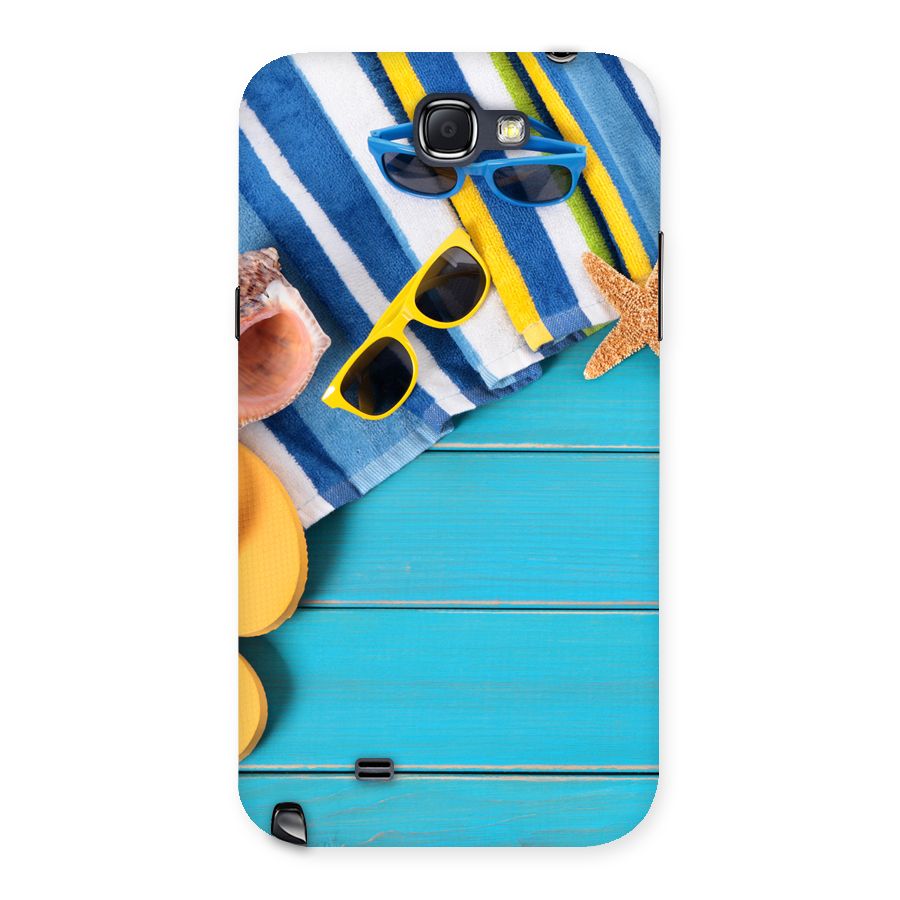 Beach Ready Back Case for Galaxy Note 2