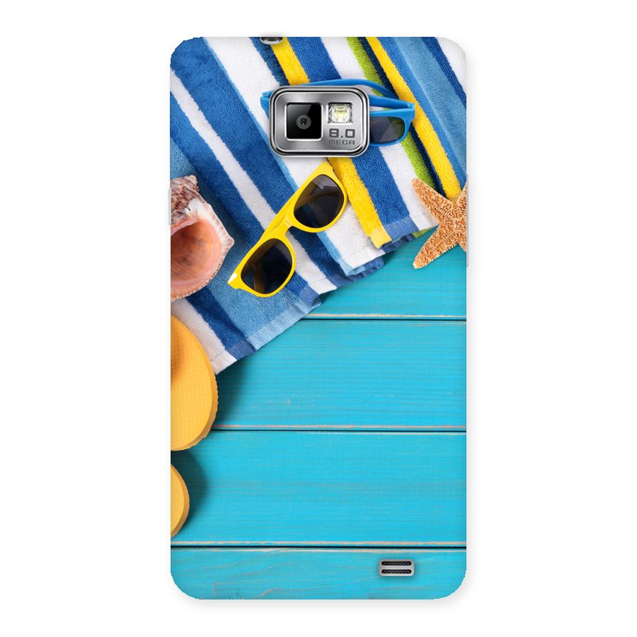 Beach Ready Back Case for Galaxy S2