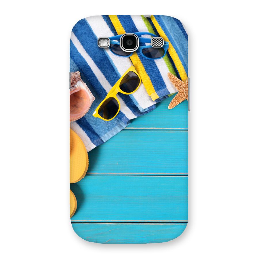 Beach Ready Back Case for Galaxy S3