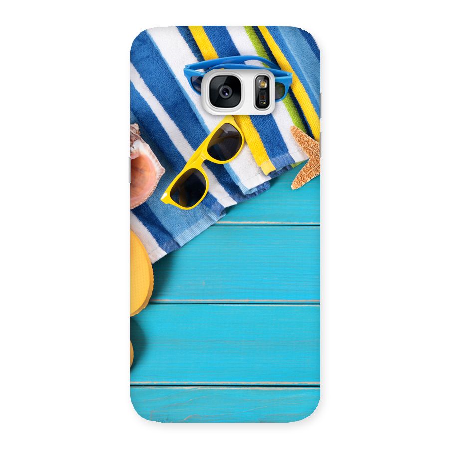 Beach Ready Back Case for Galaxy S7 Edge
