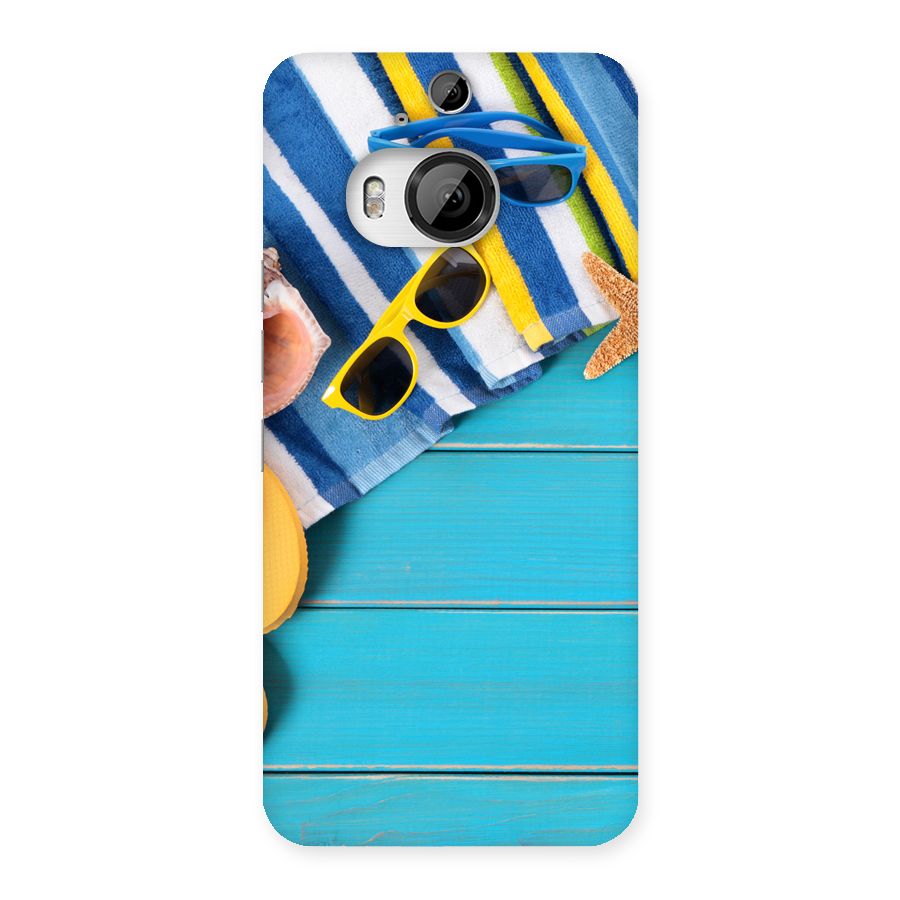 Beach Ready Back Case for HTC One M9 Plus