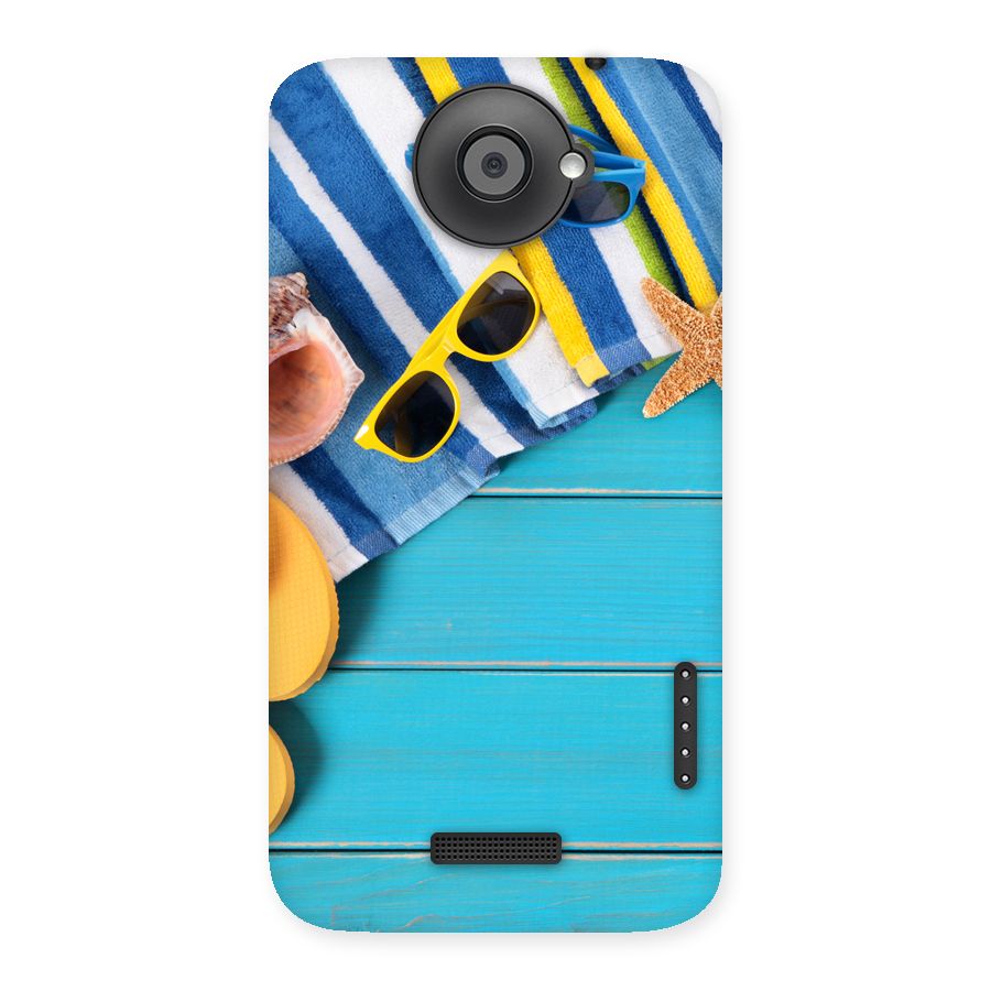 Beach Ready Back Case for HTC One X
