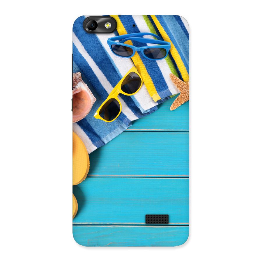 Beach Ready Back Case for Honor 4C