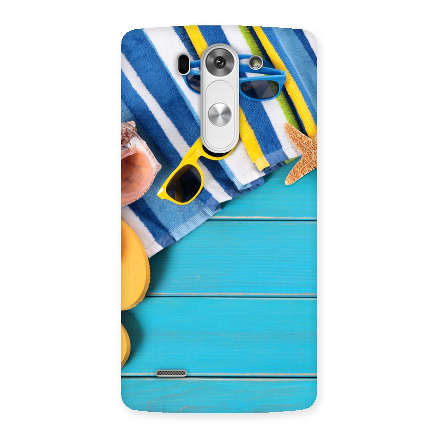 Beach Ready Back Case for LG G3 Mini