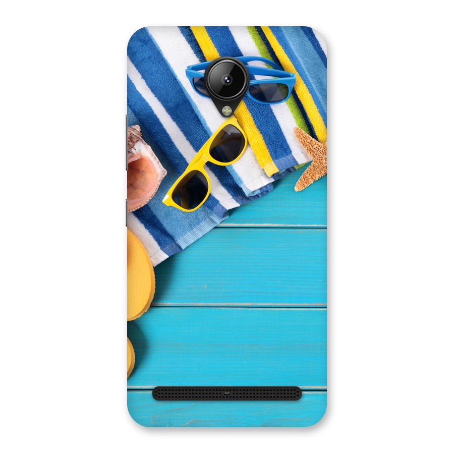 Beach Ready Back Case for Lenovo C2