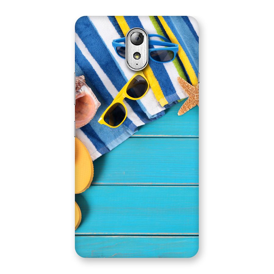 Beach Ready Back Case for Lenovo Vibe P1M