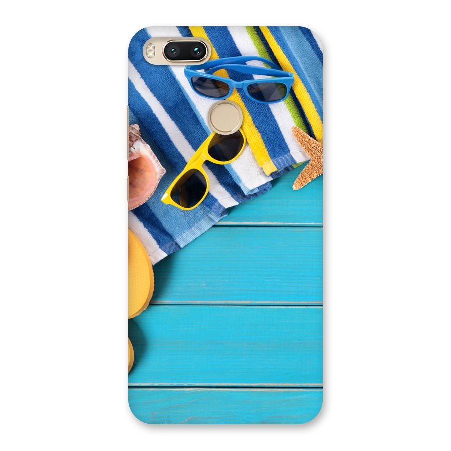 Beach Ready Back Case for Mi A1