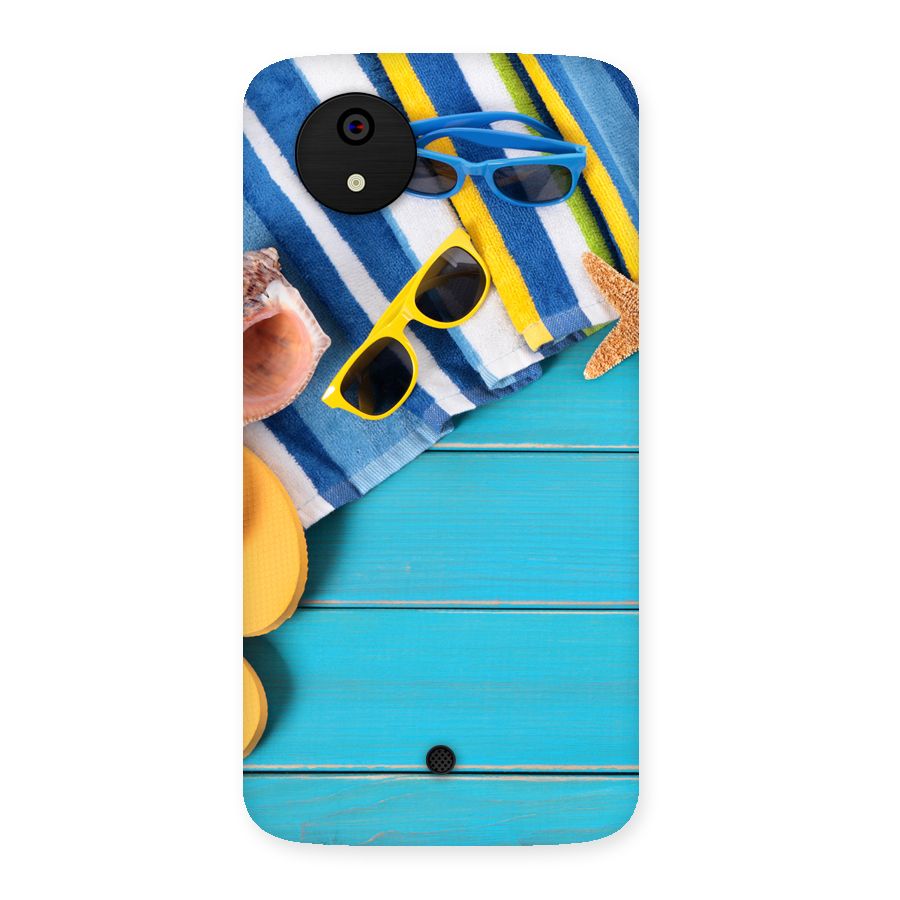 Beach Ready Back Case for Micromax Canvas A1