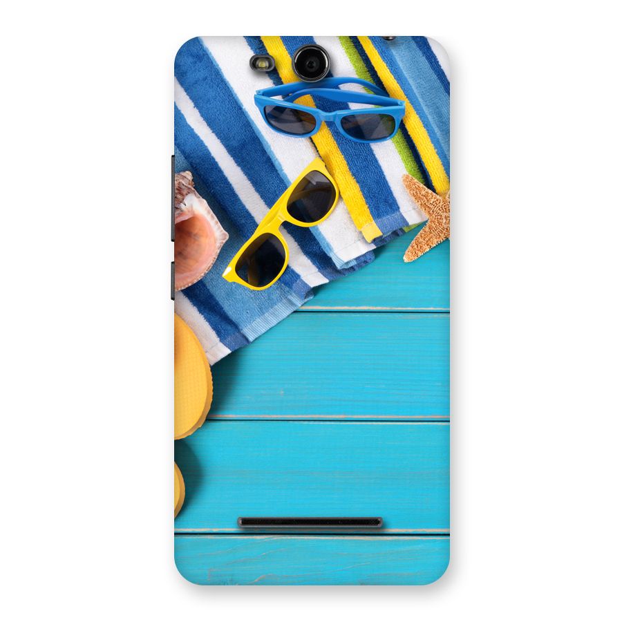 Beach Ready Back Case for Micromax Canvas Juice 3 Q392