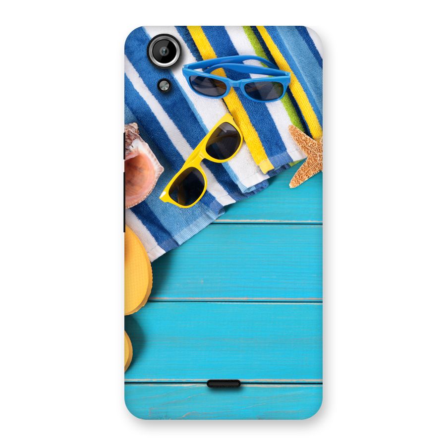 Beach Ready Back Case for Micromax Canvas Selfie Lens Q345