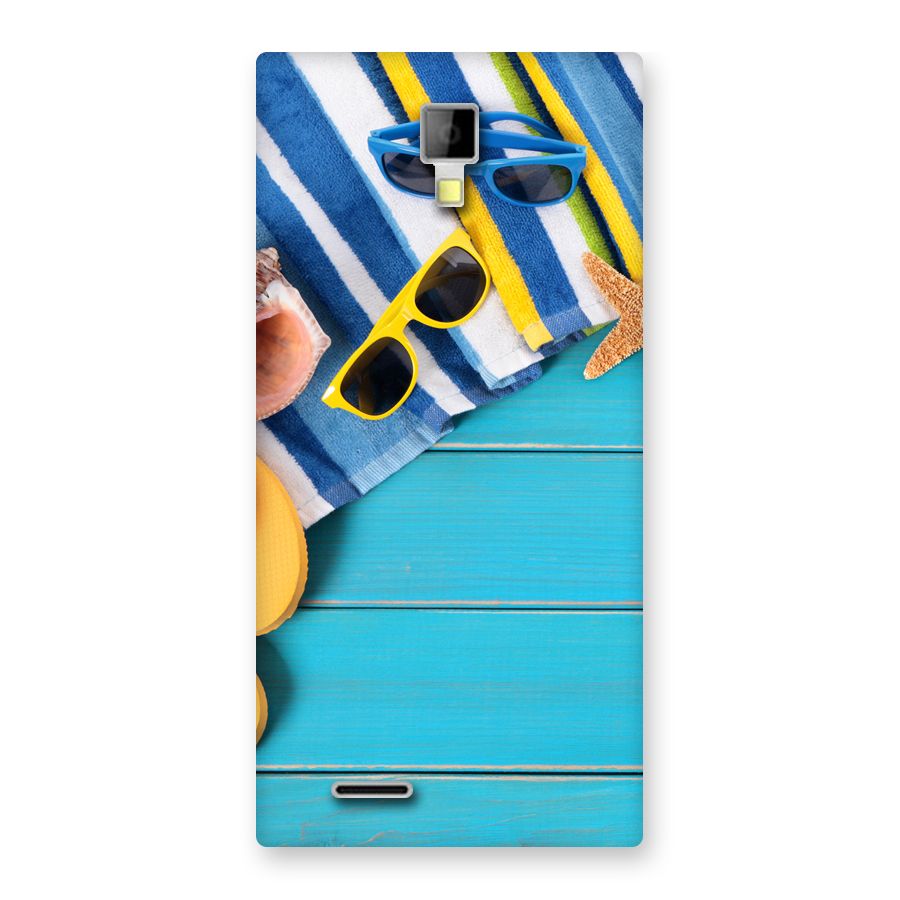 Beach Ready Back Case for Micromax Canvas Xpress A99