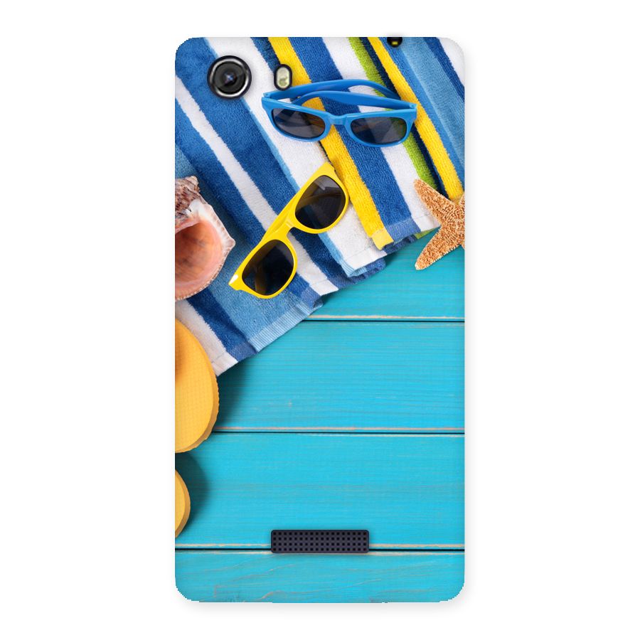 Beach Ready Back Case for Micromax Unite 3