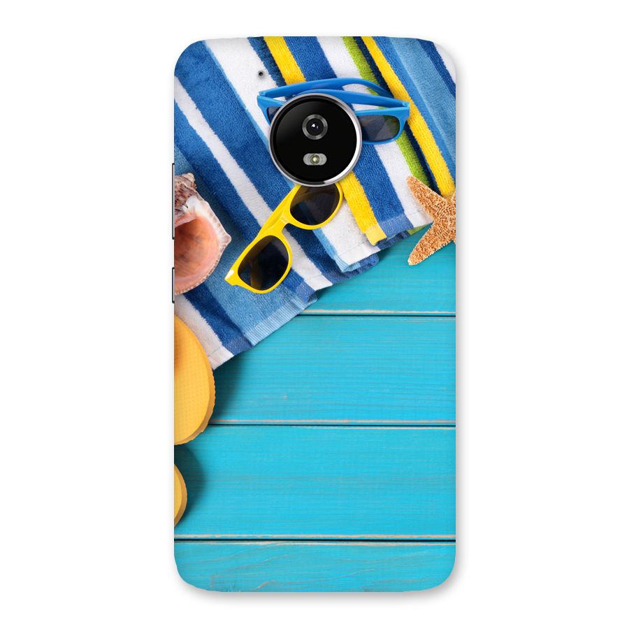 Beach Ready Back Case for Moto G5