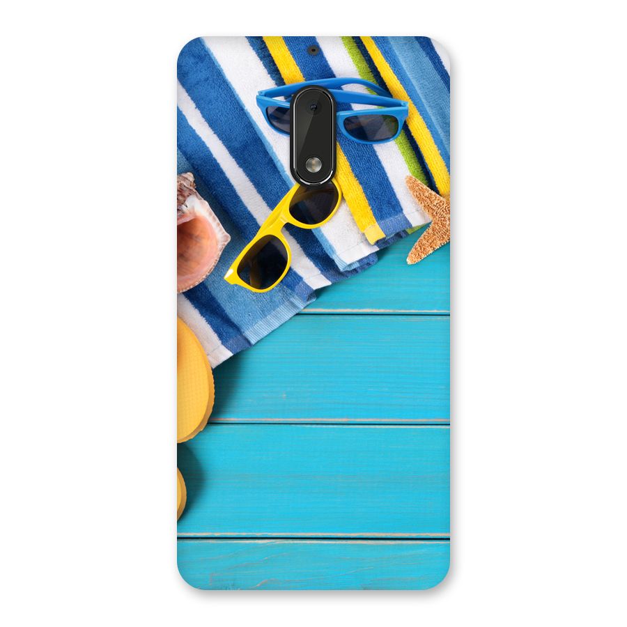 Beach Ready Back Case for Nokia 6