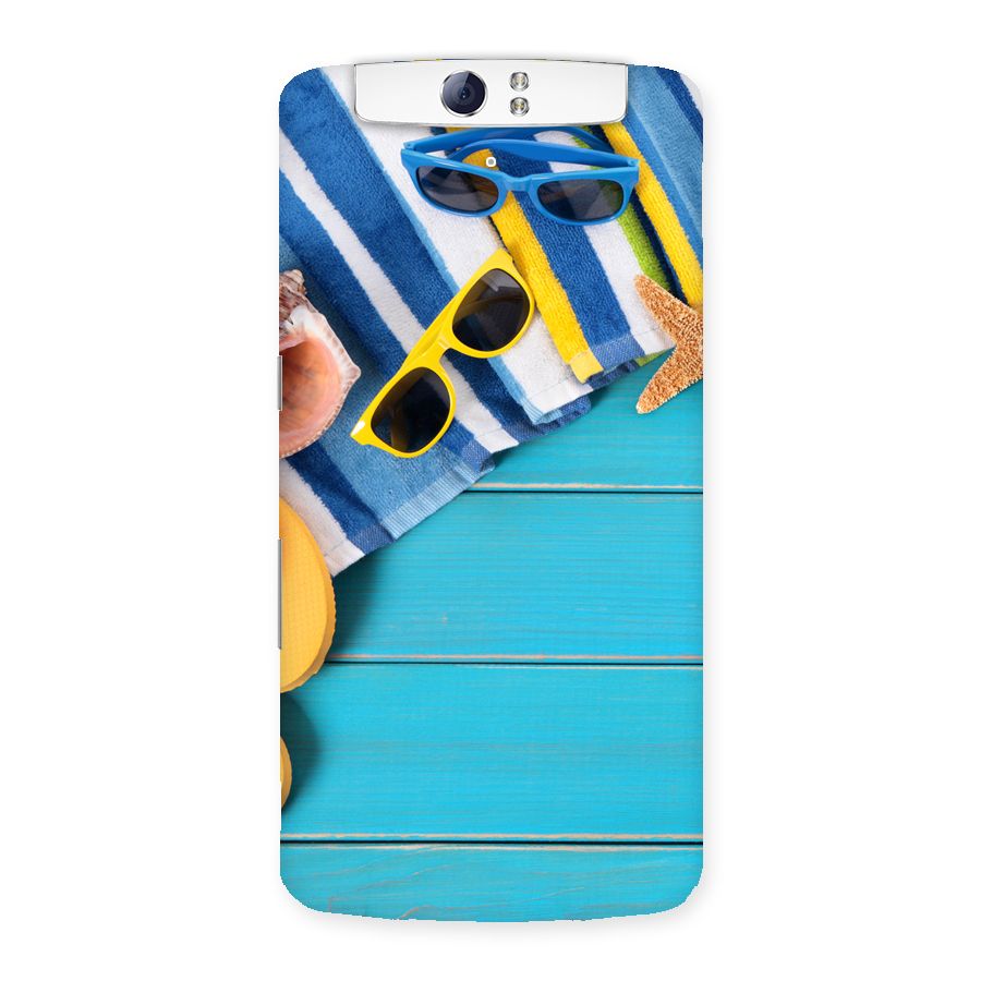 Beach Ready Back Case for Oppo N1