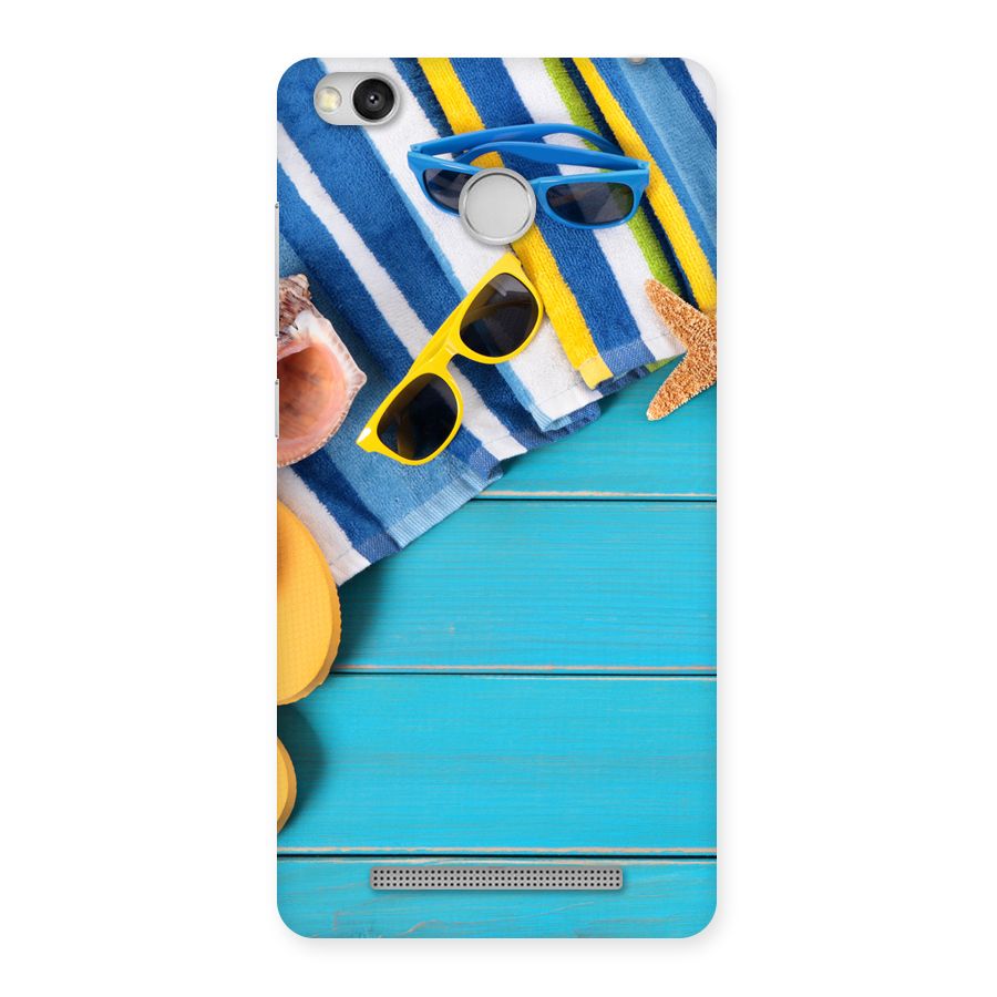 Beach Ready Back Case for Redmi 3S Prime