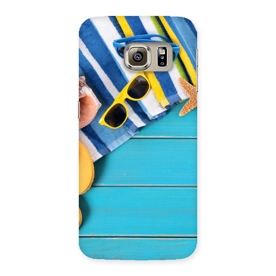 Beach Ready Back Case for Samsung Galaxy S6 Edge