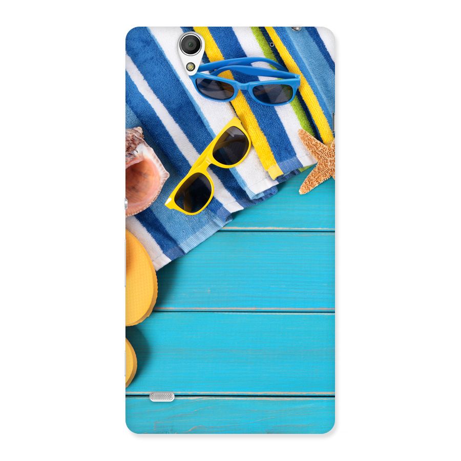 Beach Ready Back Case for Sony Xperia C4