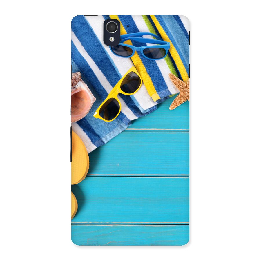 Beach Ready Back Case for Sony Xperia Z