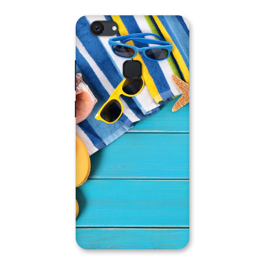 Beach Ready Back Case for Vivo V7 Plus
