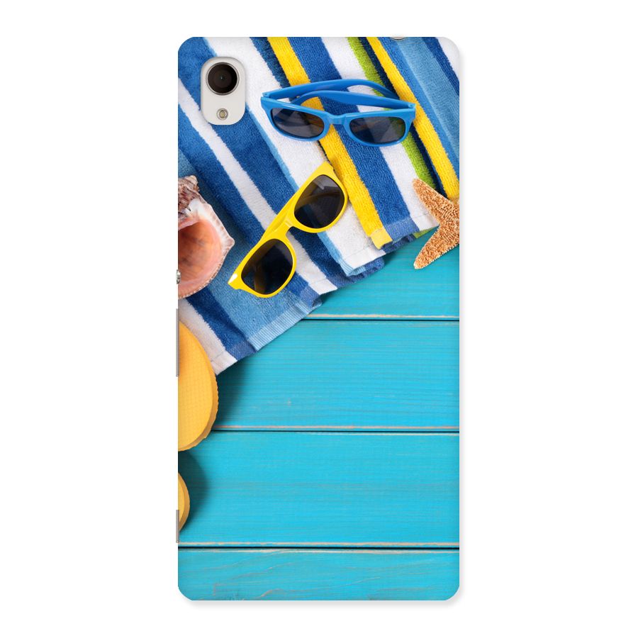 Beach Ready Back Case for Xperia M4 Aqua
