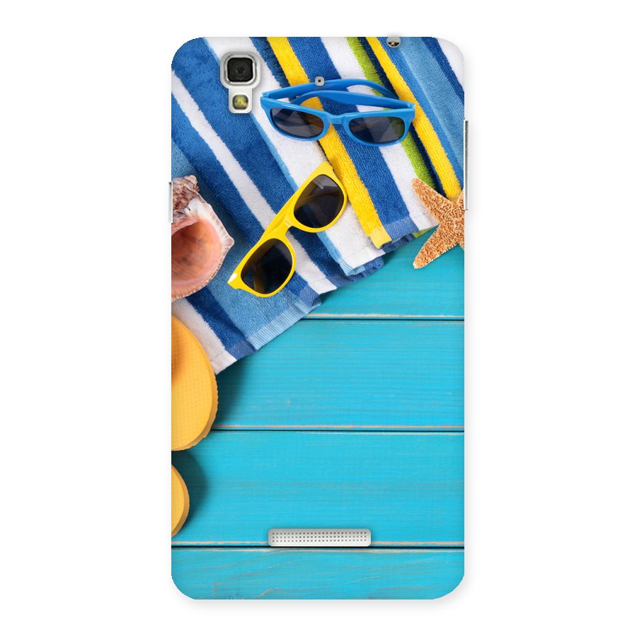 Beach Ready Back Case for Yu Yureka