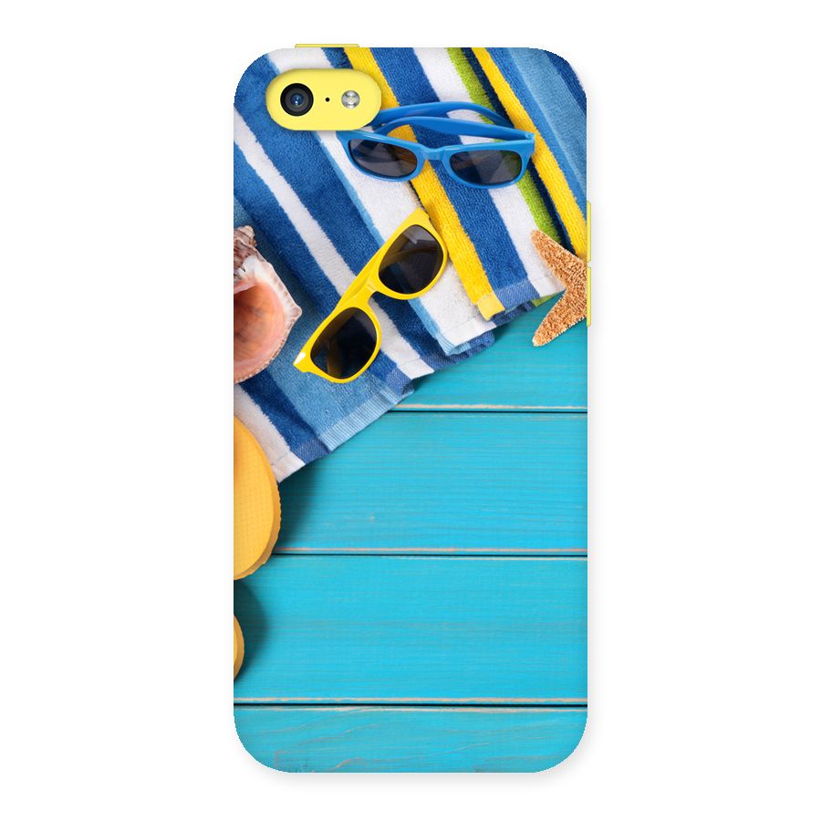 Beach Ready Back Case for iPhone 5C