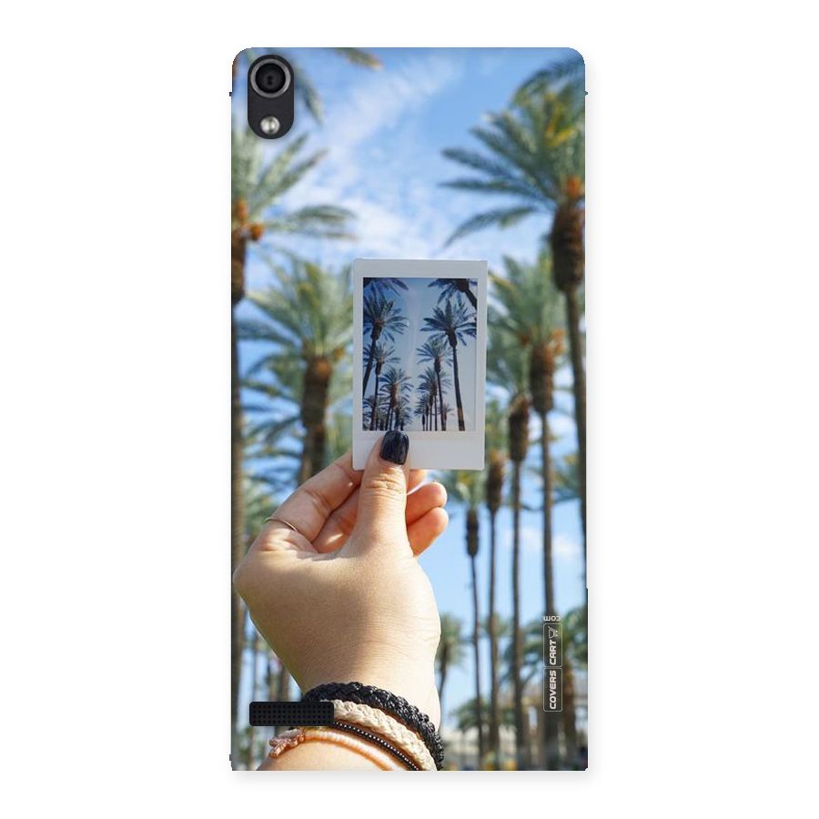 Beach Trees Back Case for Ascend P6