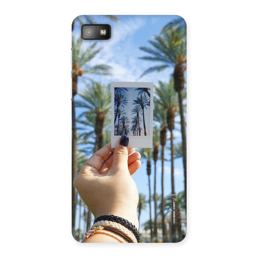 Beach Trees Back Case for Blackberry Z10
