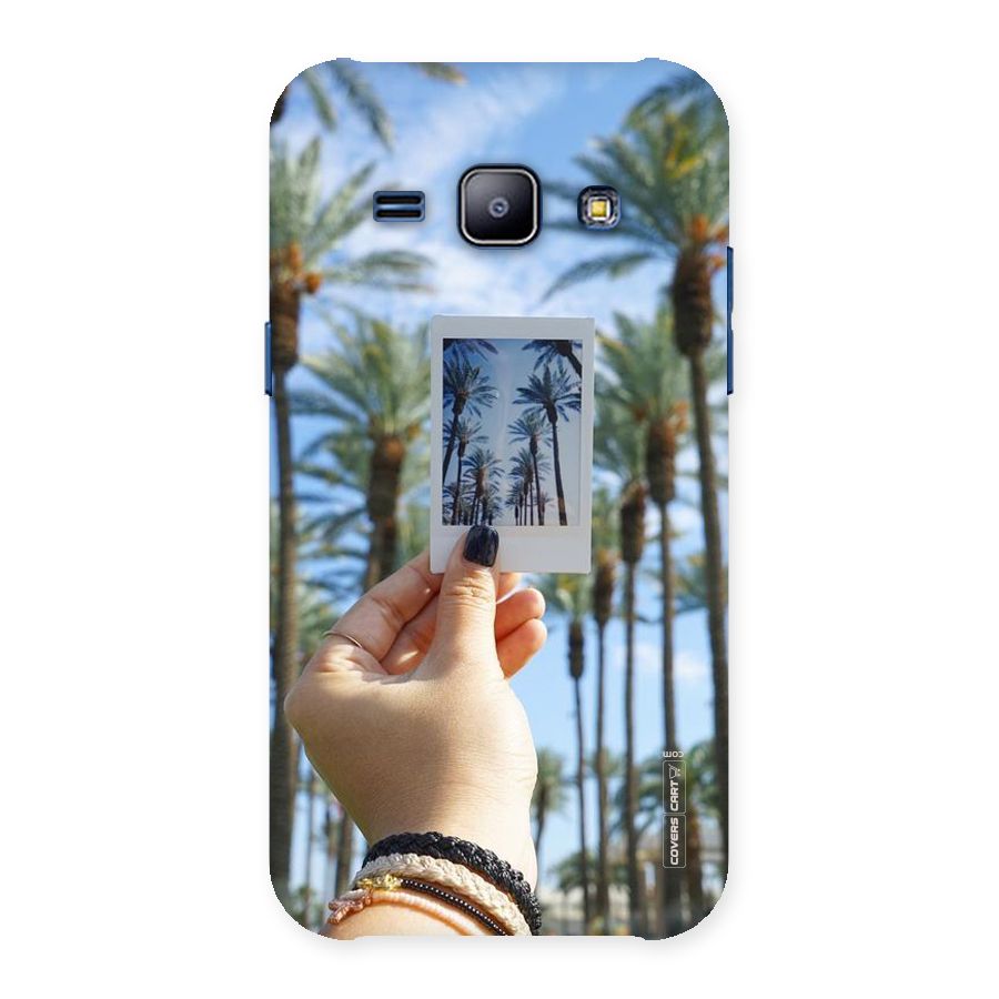 Beach Trees Back Case for Galaxy J1