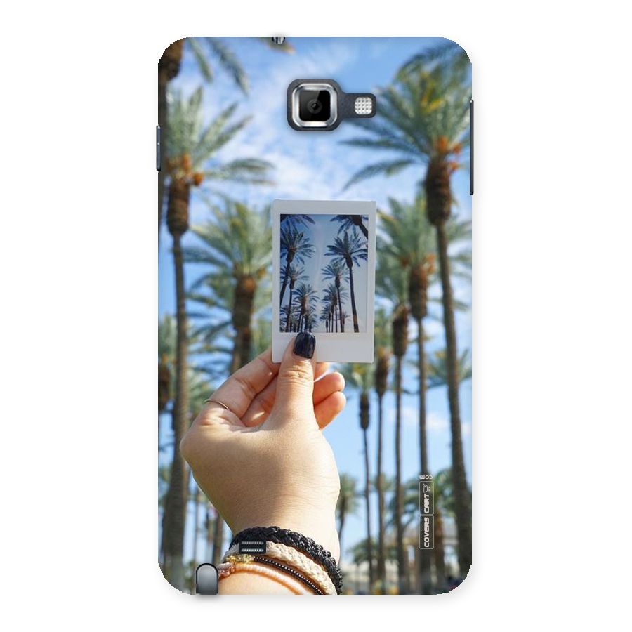 Beach Trees Back Case for Galaxy Note
