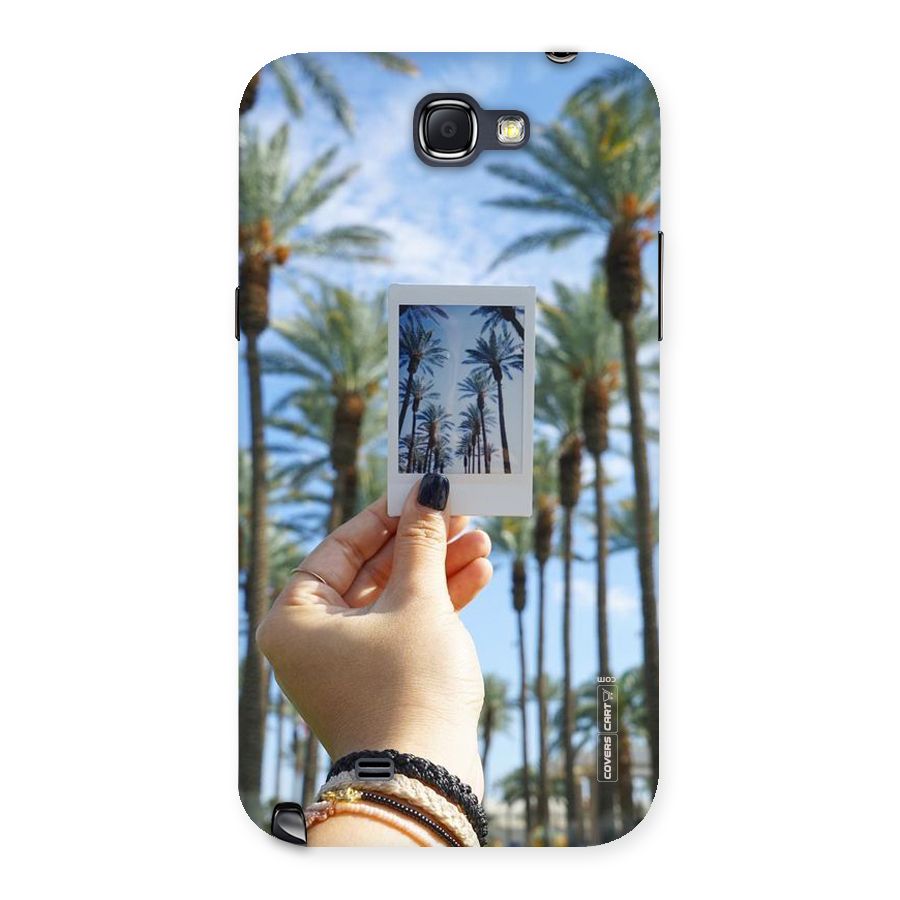 Beach Trees Back Case for Galaxy Note 2