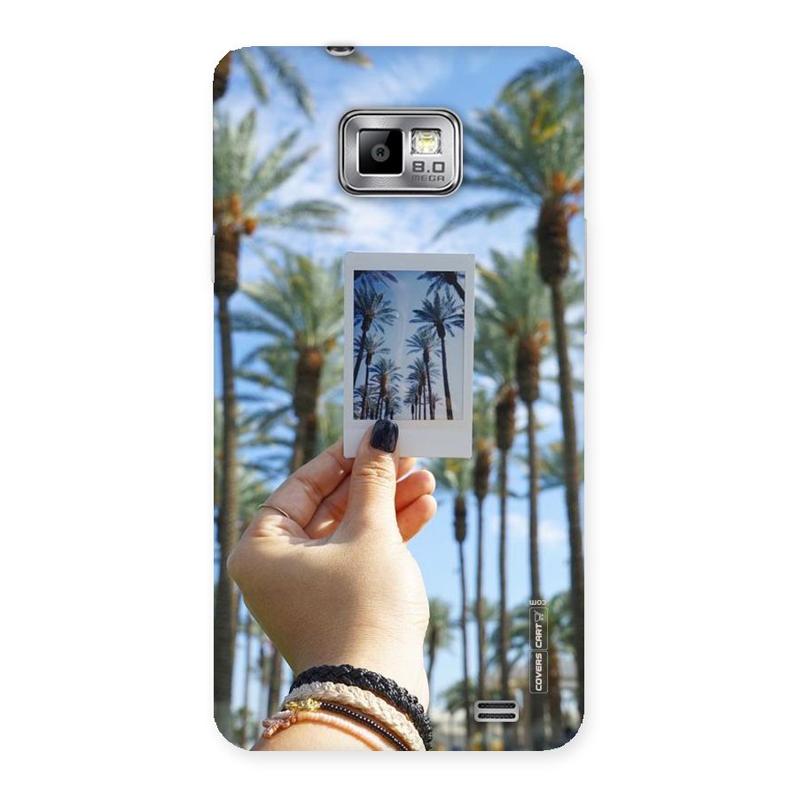 Beach Trees Back Case for Galaxy S2